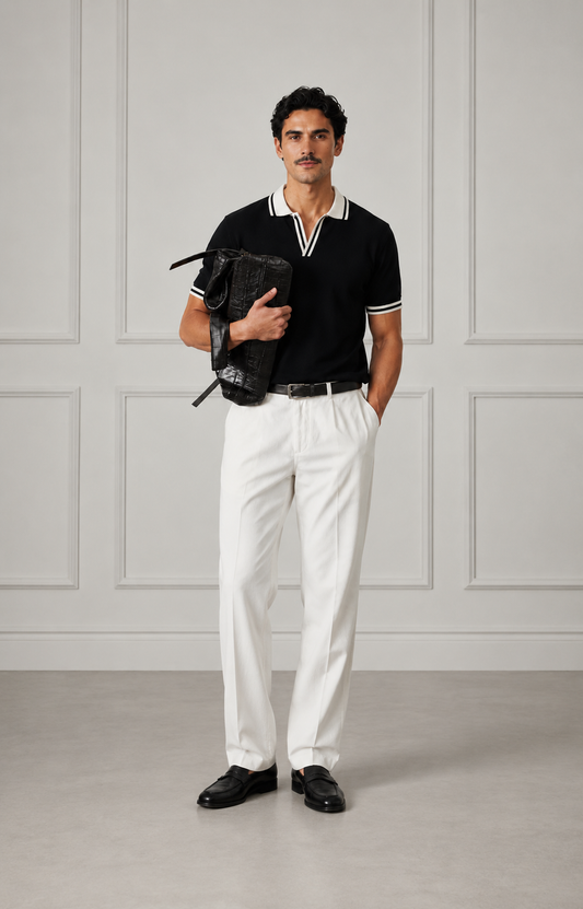 Black Tipping Polo