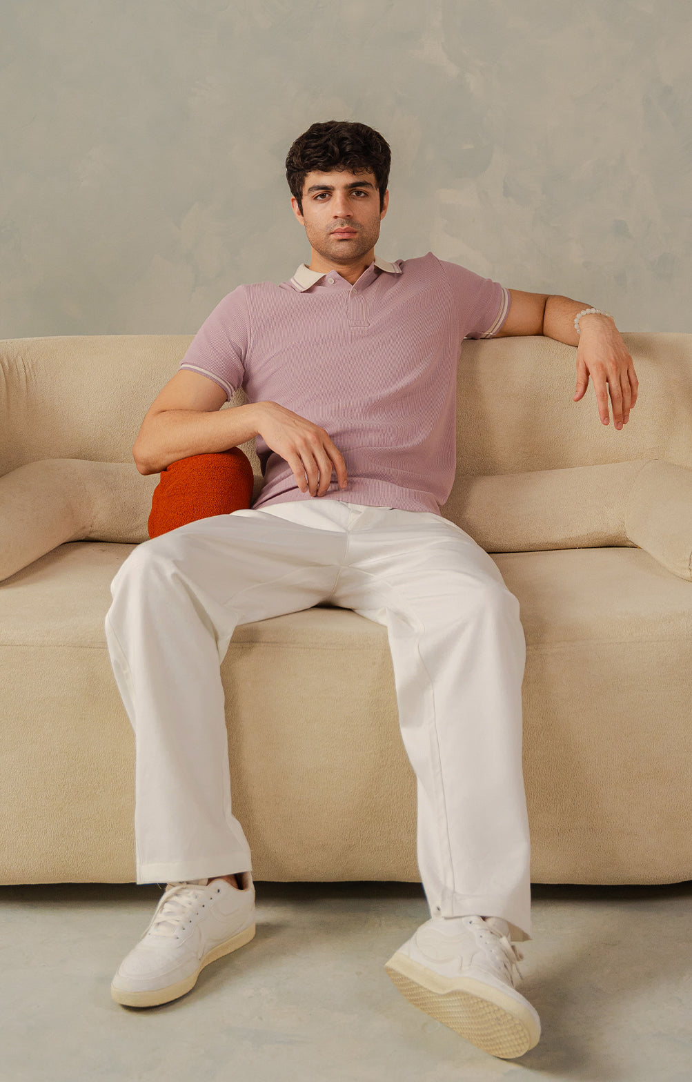 Lavender Tipping Polo