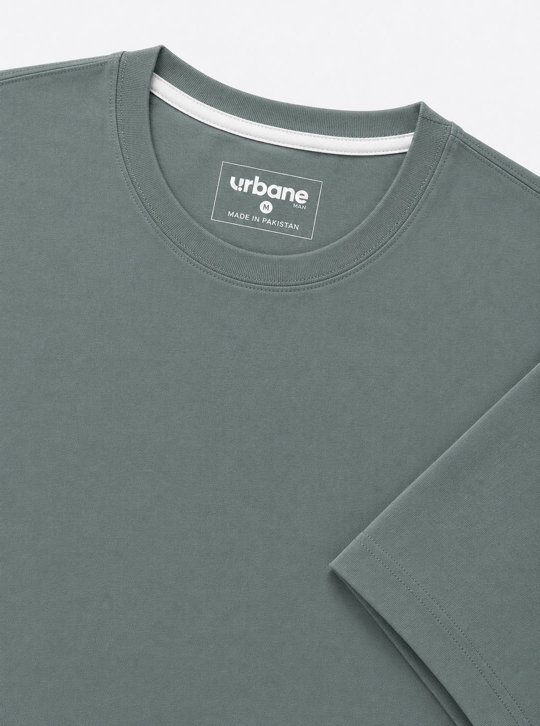 Sage Green Drop Shoulders T-Shirt