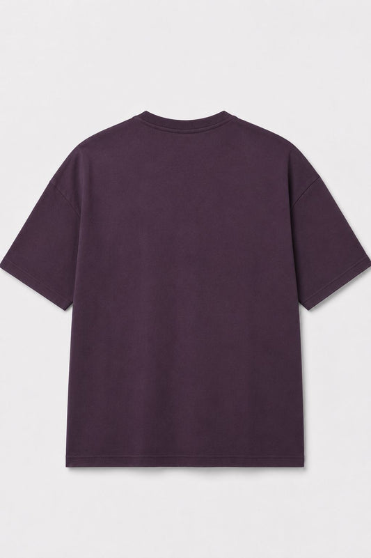 Maroon Crew Neck T-Shirt