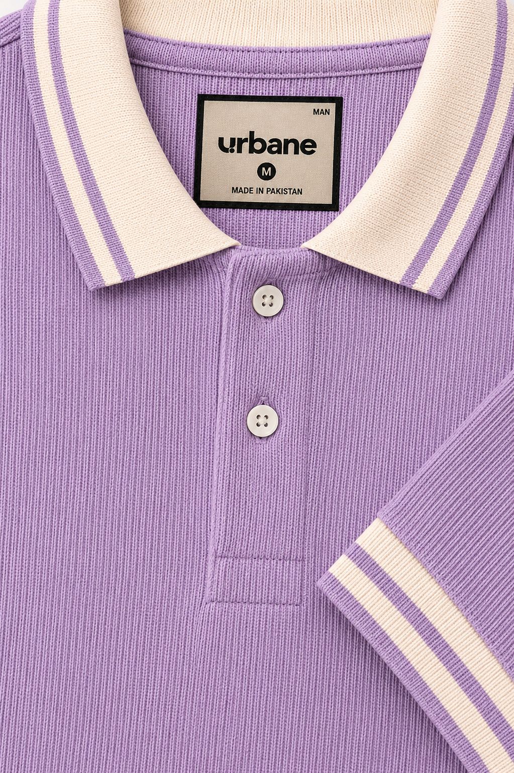 Lavender Tipping Polo