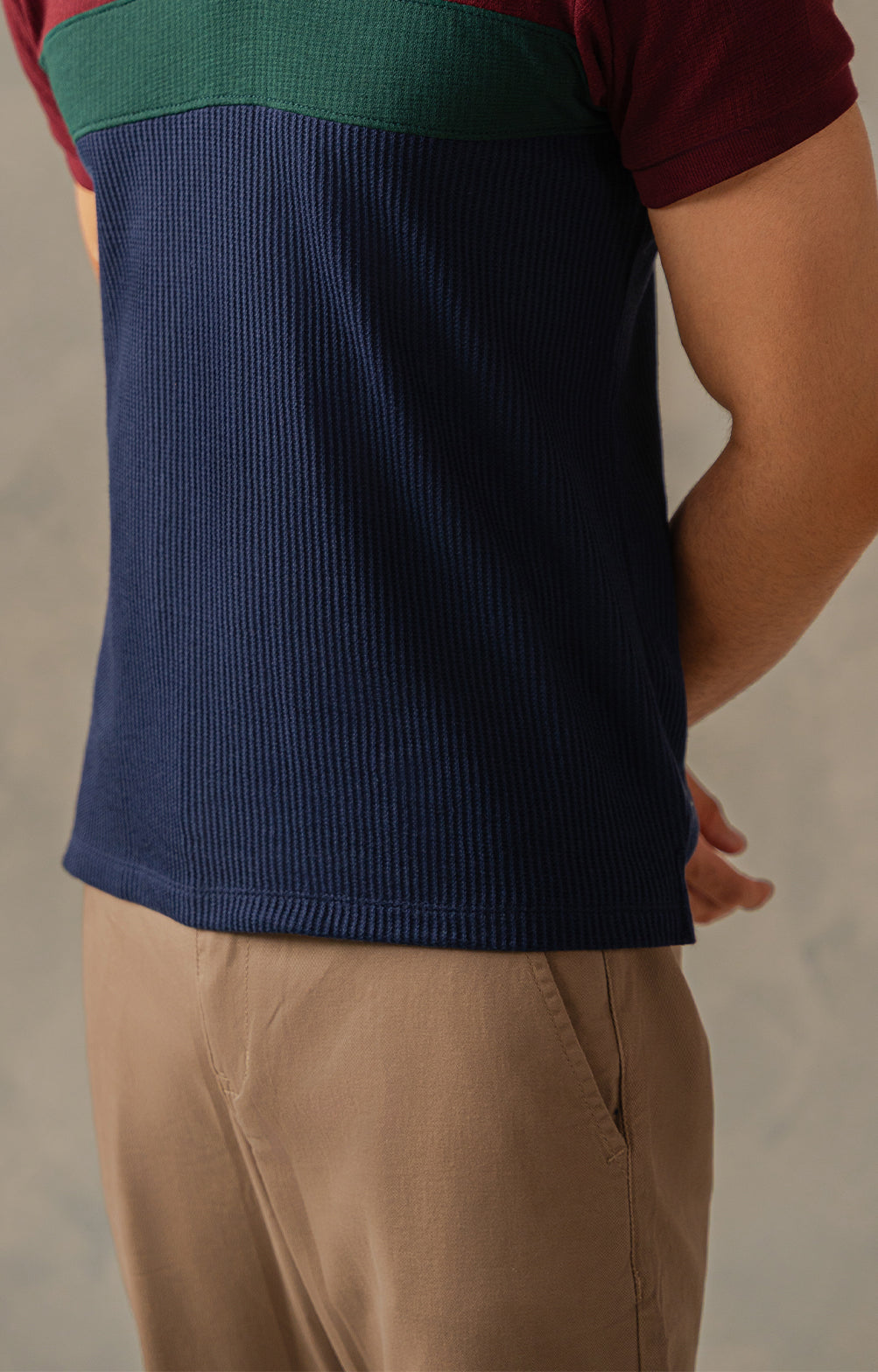 Taupe Slim Fit Chino Pants