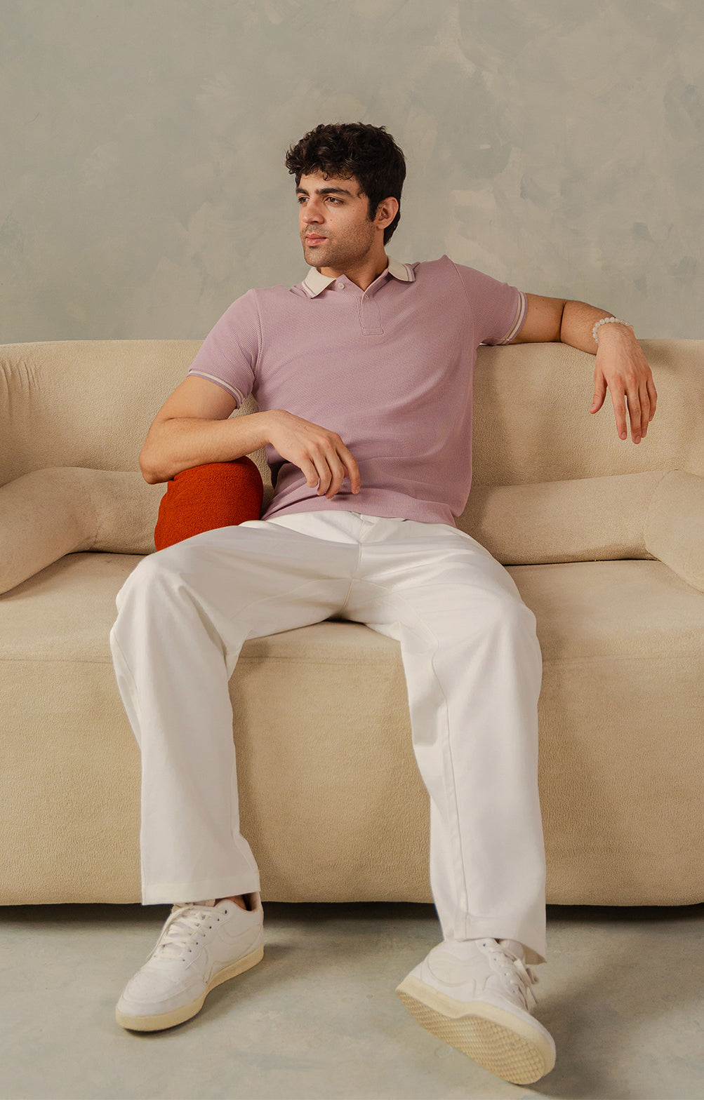 Lavender Tipping Polo
