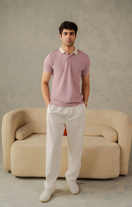 Lavender Tipping Polo