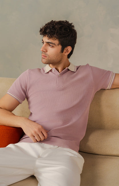 Lavender Tipping Polo