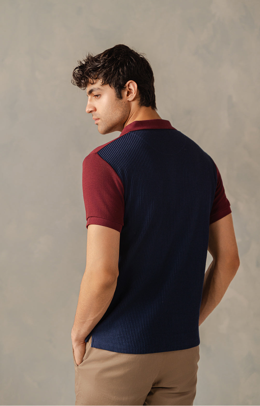 Multi Colour Knit Polo