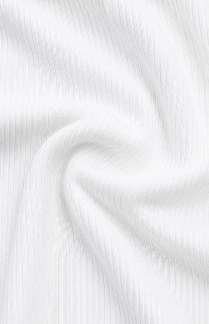 White Textured Shirt
