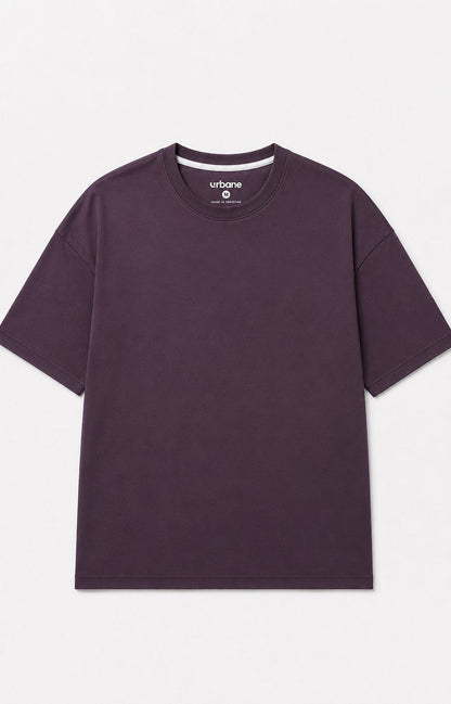 Maroon Crew Neck T-Shirt