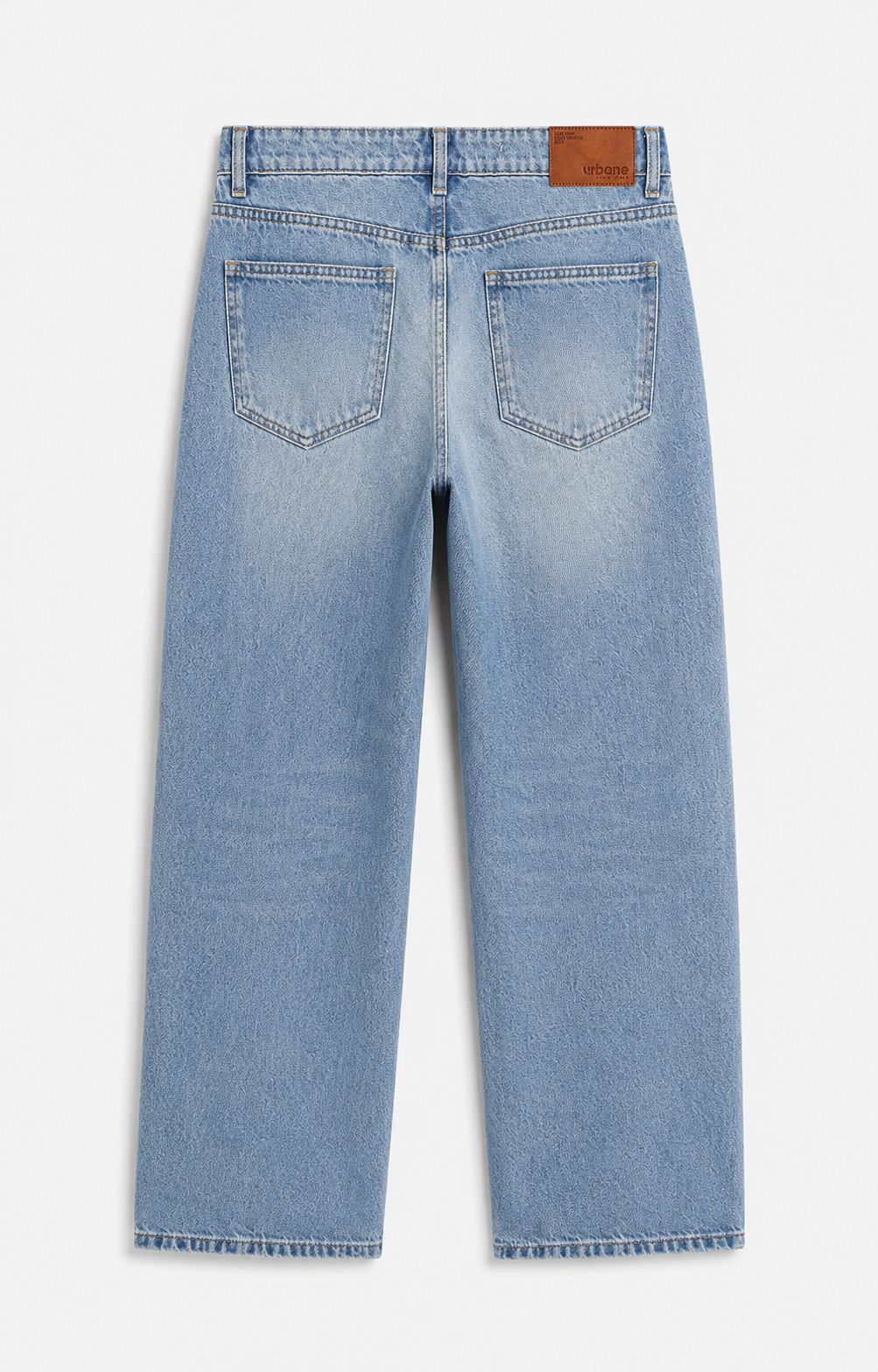 Light Blue - Straight Fit Jeans
