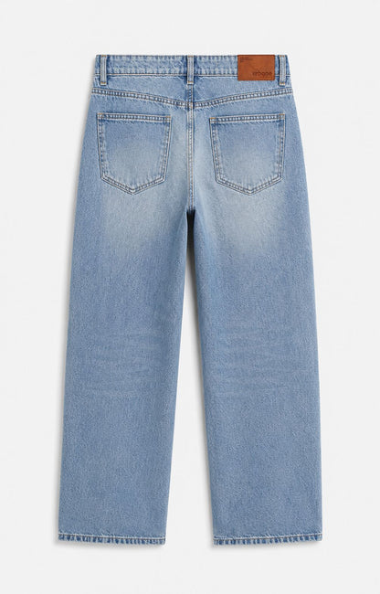 Light Blue - Straight Fit Jeans