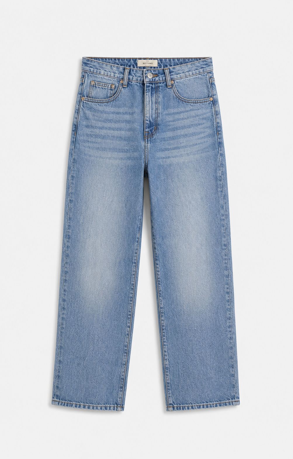 Light Blue - Straight Fit Jeans