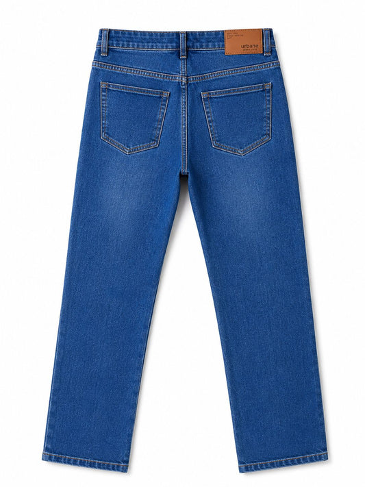 Mid Blue Slim Fit Jeans