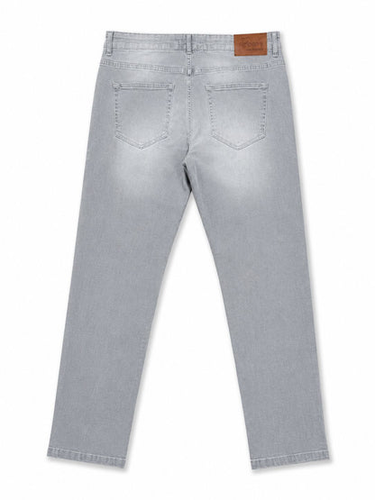 Light Grey Slim Fit Jeans