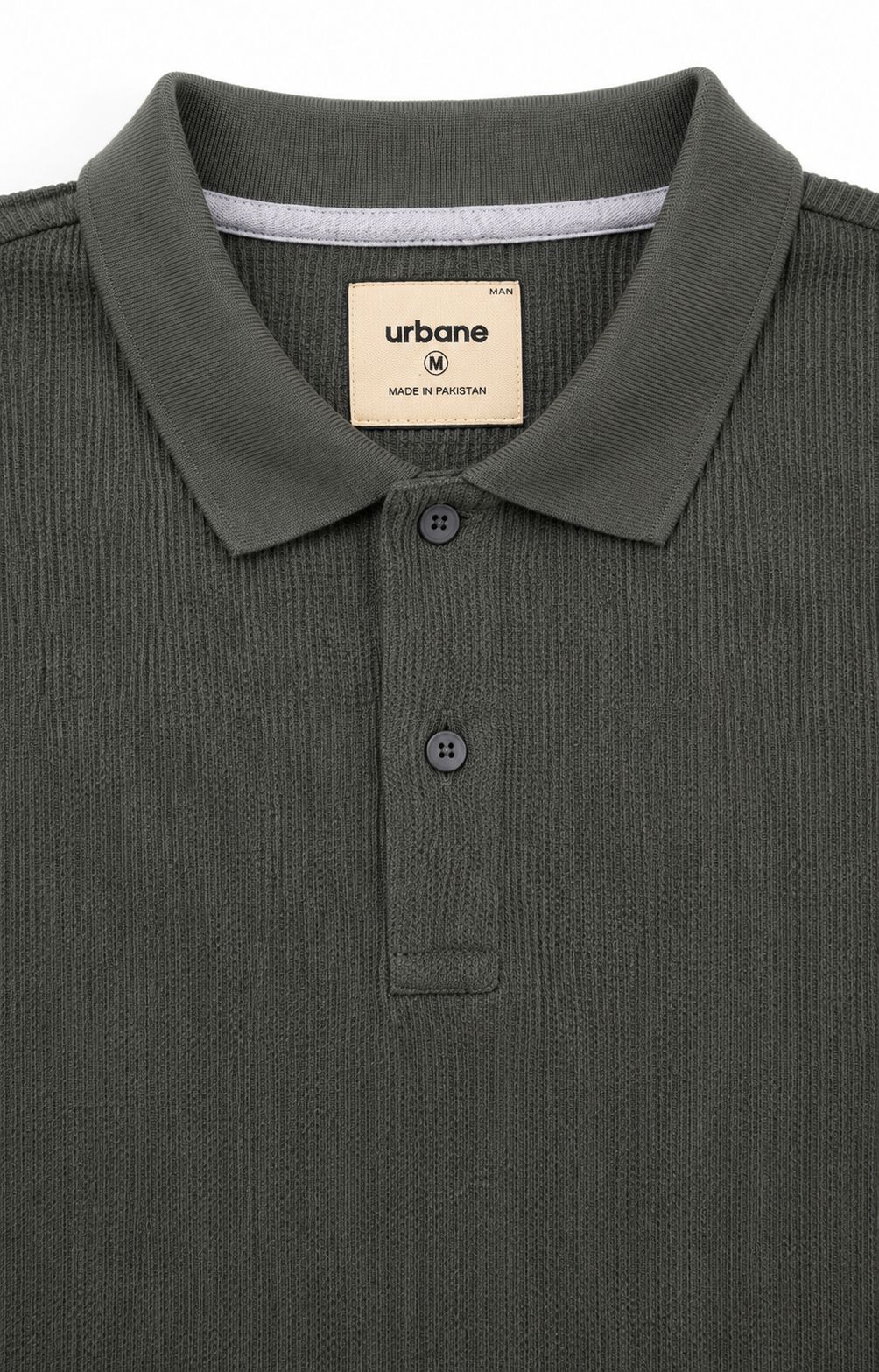 Olive Knitted Polo